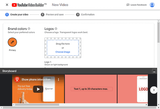 Videó készítése a YouTube Video Builder használatával gyorsan és ingyen