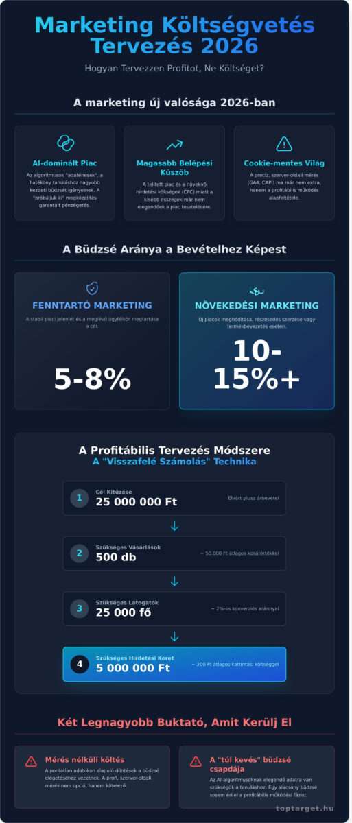 Marketing költségvetés 2026: Útmutató a profitábilis tervezéshez 1 Marketing költségvetés 2026: Útmutató a profitábilis tervezéshez
