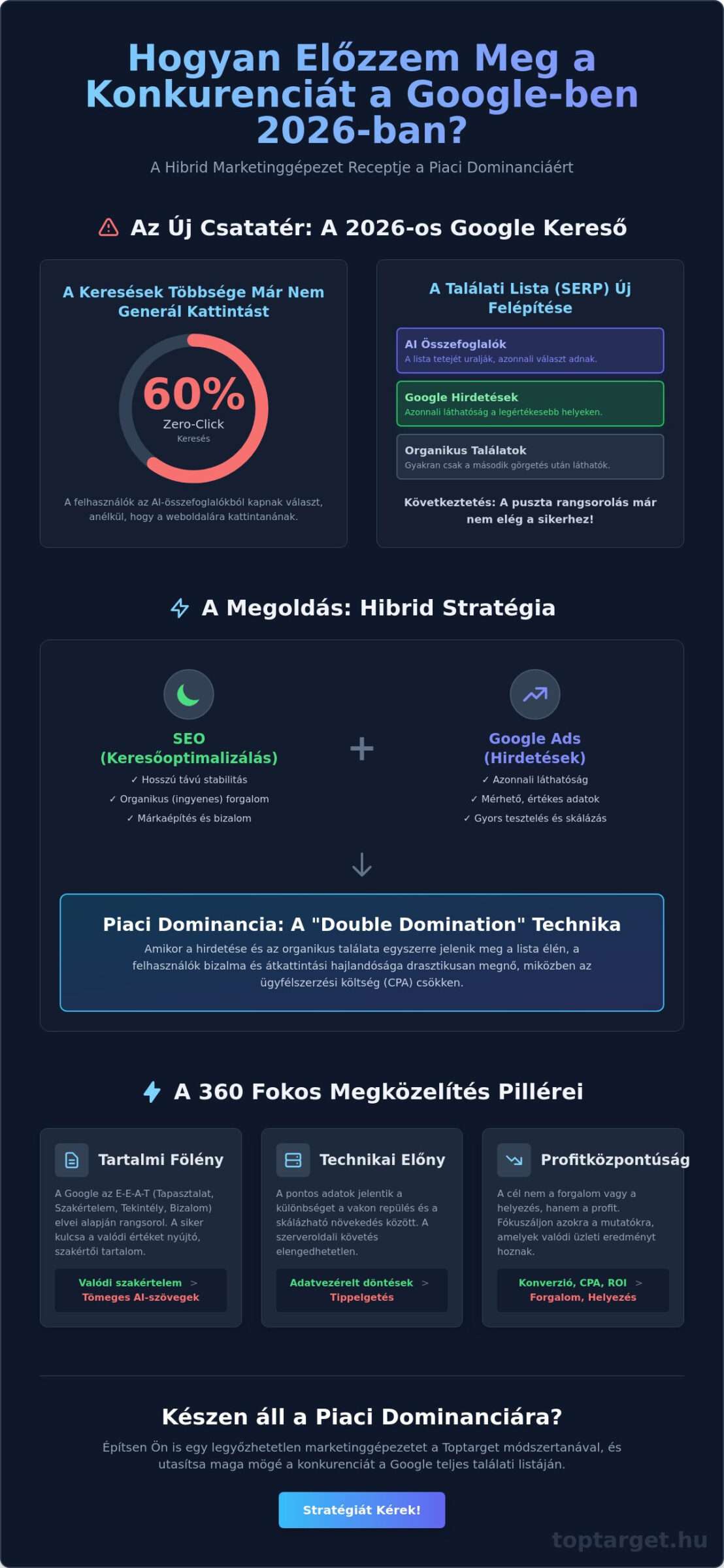 Hogyan előzzem meg a konkurenciát a Google-ben? – Stratégiai útmutató 2026-ra 1 Hogyan előzzem meg a konkurenciát a Google-ben? – Stratégiai útmutató 2026-ra