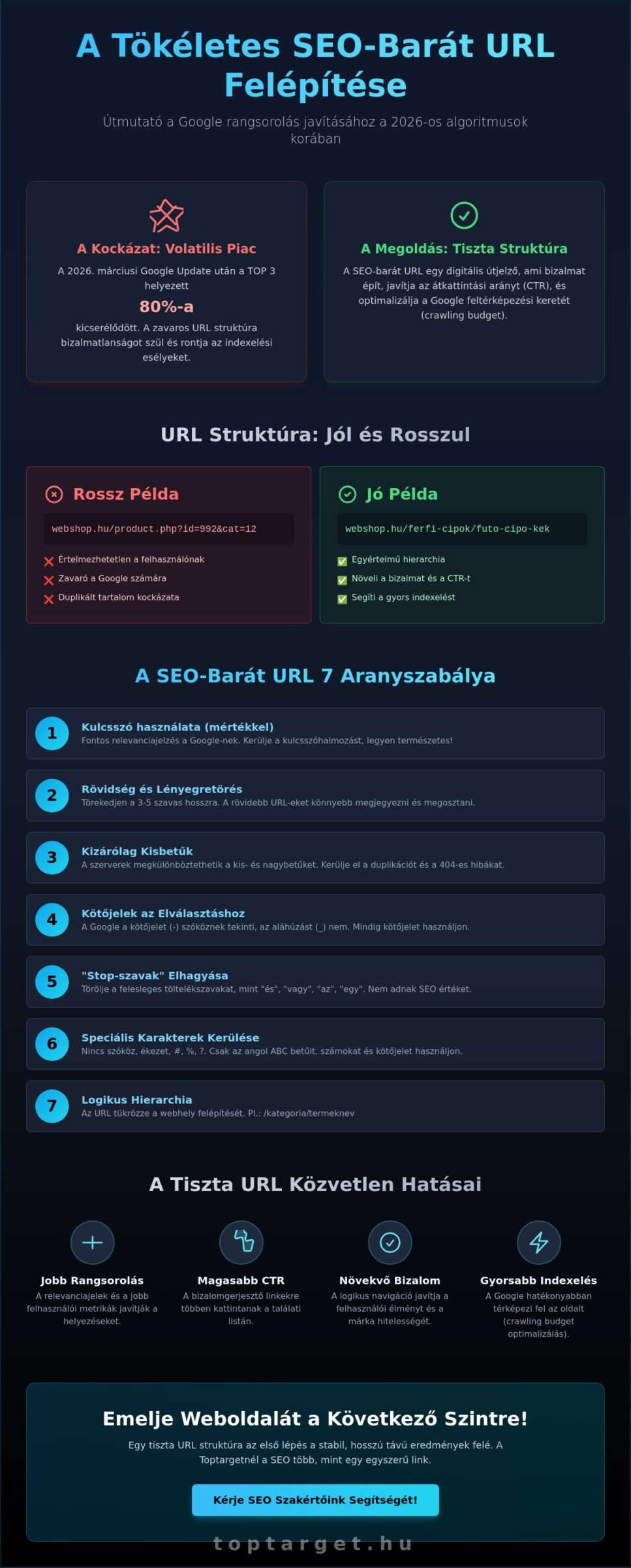 SEO-barát URL kialakítása: Útmutató a jobb helyezésekhez 2026-ban 1 SEO-barát URL kialakítása: Útmutató a jobb helyezésekhez 2026-ban