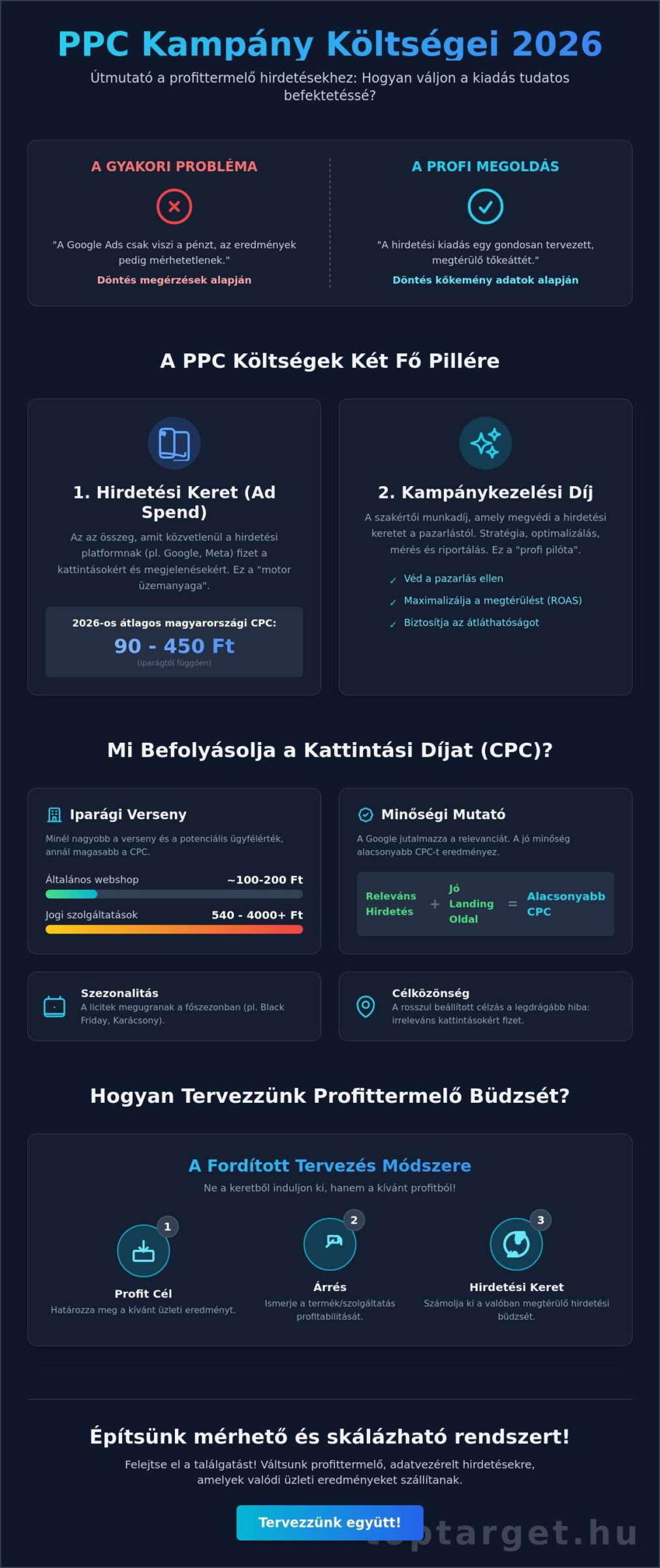 PPC kampány költségei 2026-ban: Teljes útmutató a tervezhető megtérüléshez 1 PPC kampány költségei 2026-ban: Teljes útmutató a tervezhető megtérüléshez