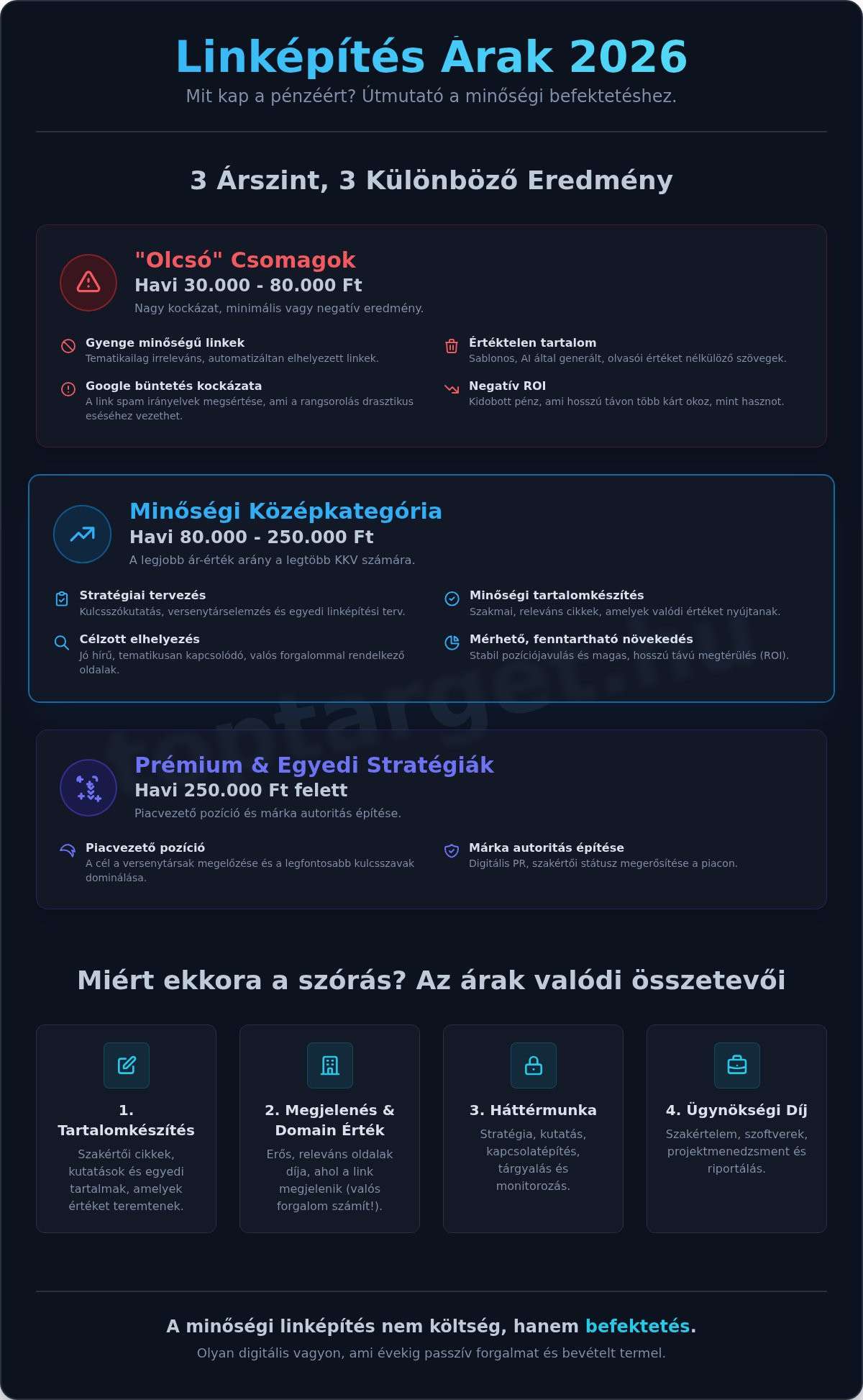 Linképítés árak 2026: Útmutató a Megtérülő SEO Befektetéshez 1 Linképítés árak 2026: Útmutató a Megtérülő SEO Befektetéshez